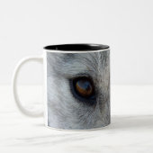 ウルフマグコーヒーカップクールワイルドドッグカップ&ギフト ツートーンマグカップ (左)