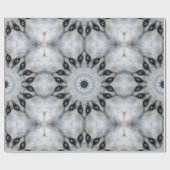 ウルフマンダラの激しい目と怒りの対称性 ラッピングペーパー (フラット)