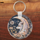 ウルフムーンキーチェーン キーホルダー (裏面)