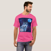 ウルフムーンティンバーウルフ Tシャツ (正面フル)