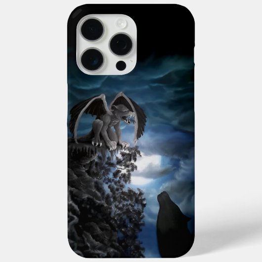 ウルフムーン – オオカミとゴーレム Case-Mate iPhoneケース (裏面)