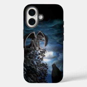 ウルフムーン – オオカミとゴーレム iPhone 16ケース