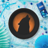 ウルフムーン ペーパープレート (パーティー)