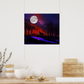 ウルフムーン ポスター (キッチン)