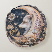 ウルフムーン ラウンドクッション (裏面)