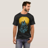 ウルフムーン Tシャツ (正面フル)