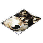 ウルフユニークやる気を起こさせる ノートブック (左側)