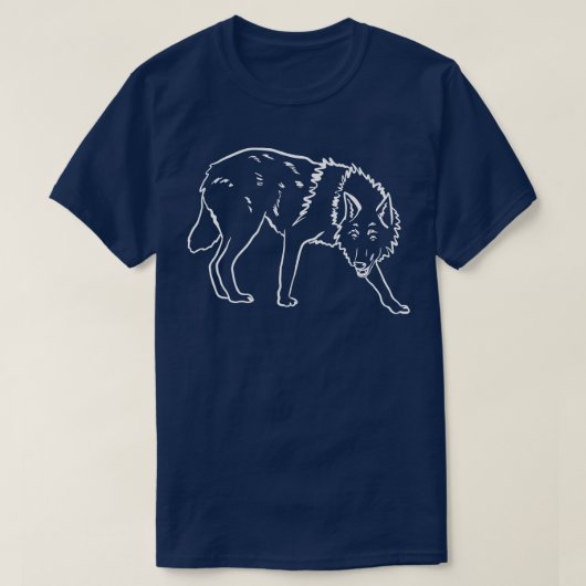 ウルフライン Tシャツ (デザイン正面)