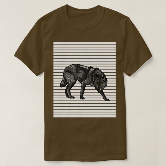 ウルフライン Tシャツ (デザイン正面)