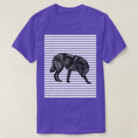 ウルフライン Tシャツ (デザイン正面)