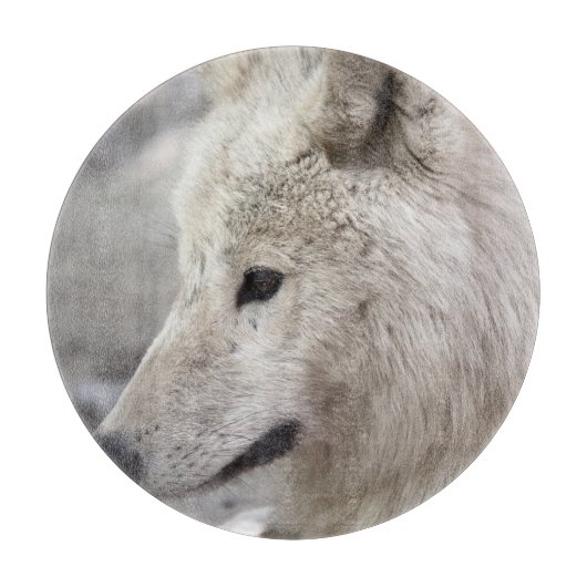 ウルフラバーズアート カッティングボード (正面)