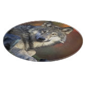 ウルフラバーズアート カッティングボード (角)