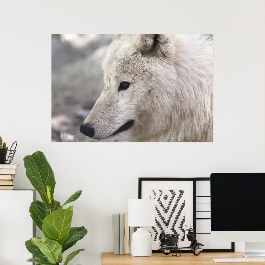 ウルフラバーズアート ポスター (ホームオフィス)