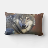 ウルフラバーズアート ランバークッション (裏面)