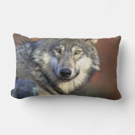ウルフラバーズアート ランバークッション