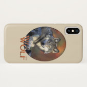ウルフラバーズアート Case-Mate iPhoneケース (裏面(横))