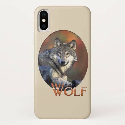 ウルフラバーズアート Case-Mate iPhoneケース (裏面)