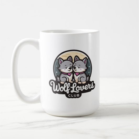 ウルフラバーズクラブ – Werwolf Coffee Mug コーヒーマグカップ (左)