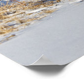 ウルフランニングズのスノーポスター ポスター (角)