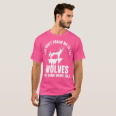 ウルフリーダー狼オオカミ人満月リーダー妖精 Tシャツ (正面フル)