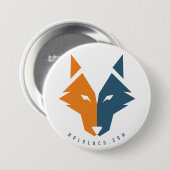 ウルフルーシャー – ボタン 缶バッジ (正面&裏面)