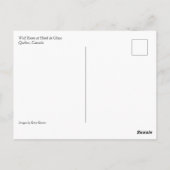 ウルフルームアットホテルデグラスケベック，カナダ ポストカード (裏面)