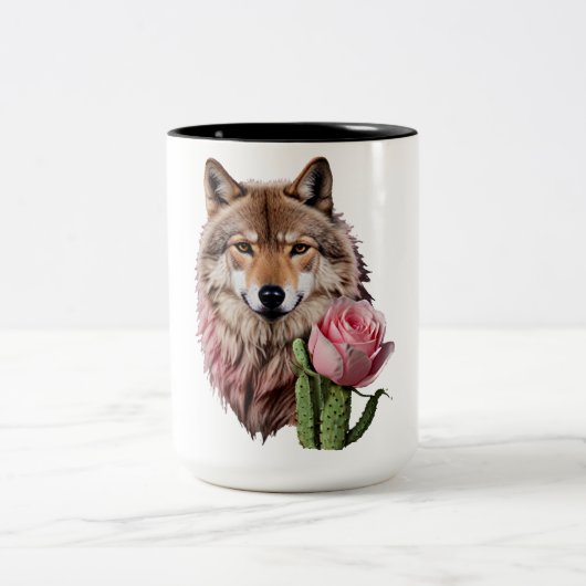 ウルフワン ツートーンマグカップ (中央)