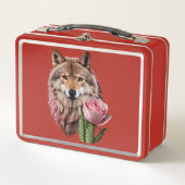 ウルフワン メタルランチボックス (正面)