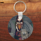 「ウルフ伯爵夫人」キーチェーン キーホルダー (正面)