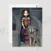 「ウルフ伯爵婦人」ポストカード ポストカード (正面/裏面)