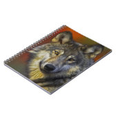 ウルフ写真芸術精神ガイド動物の愛 ノートブック (左側)