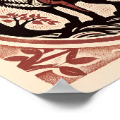 ウルフ好きのアートワーク自然ラブウルフ ポスター (角)