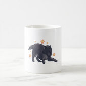 ウルフ威厳のあるパック コーヒーマグカップ (中央)