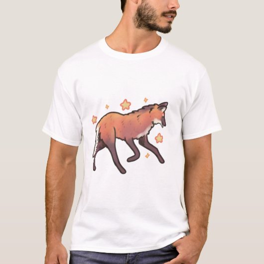 ウルフ威厳のあるパック Tシャツ (正面)