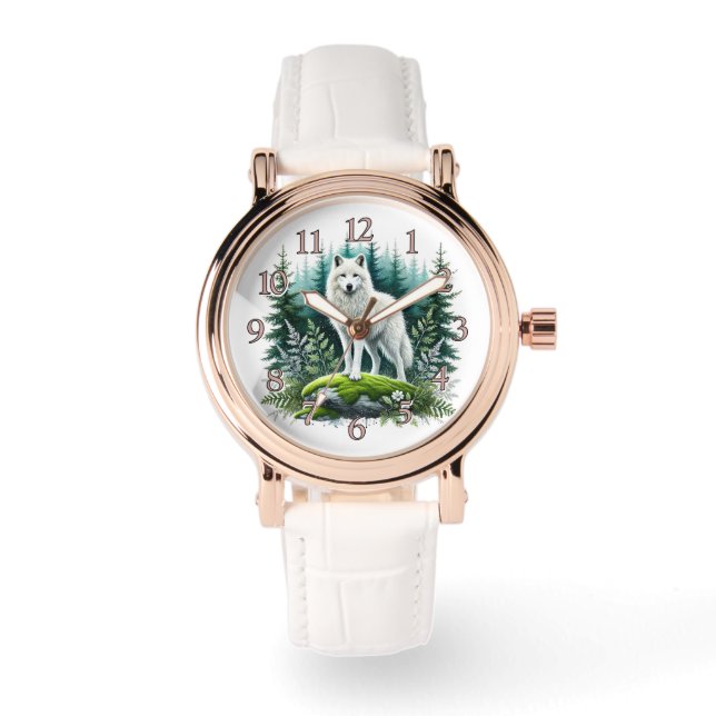 ウルフ威厳のある時計 腕時計 (正面)