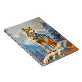 ウルフ威厳のある ノートブック (右側)