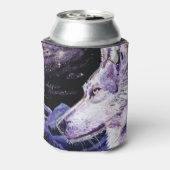 ウルフ宇宙マウンテンズ絵画フォレストズ 缶クーラー (缶裏面)