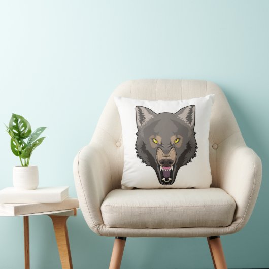 ウルフ怒 クッション (椅子)