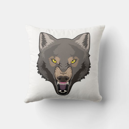 ウルフ怒 クッション (裏面)