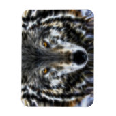 ウルフ感動的激ポートレート マグネット (縦)