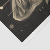 ウルフ抽象芸術ファセットセピアデクページ紙 薄葉紙 (詳細)