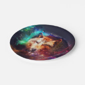 ウルフ抽象芸術絵画ズ ペーパープレート (アングル)