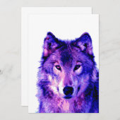 ウルフ招待状 招待状 (正面/裏面)