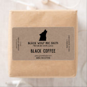 ウルフ男らしニコチンVape Eジュースラベル ラベル (インサイチュ)