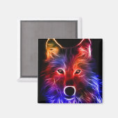 ウルフ疑問に思 マグネット (正面/裏面)