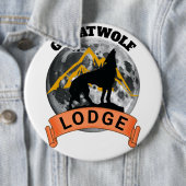 ウルフ素晴らしロッジボタン 缶バッジ (インサイチュ)