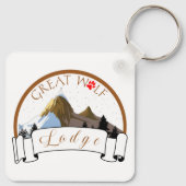 ウルフ素晴らしロッジ キーホルダー (裏面)