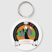 ウルフ素晴らしロッジ キーホルダー (裏面)