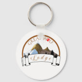 ウルフ素晴らしロッジ キーホルダー (裏面)