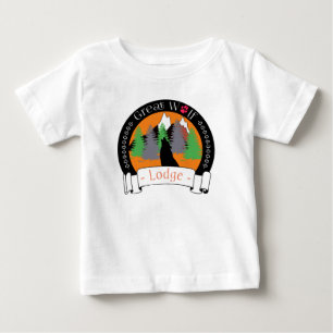 ウルフ素晴らしロッジ ベビーTシャツ